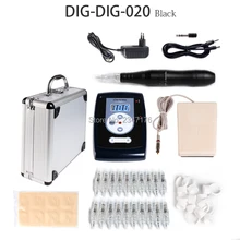 Электрический Перманентный макияж машина бровей Макияж Наборы губы МТС тату машина комплект