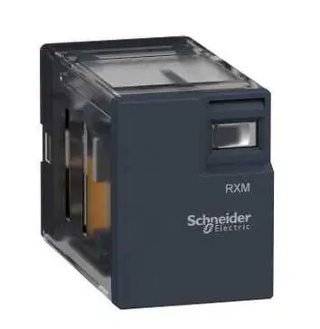 Миниатюрное штепсельное реле RXM2LB1P7-Zelio RXM2L - 2 C/O 230 V AC 5 A-без светодиодный |