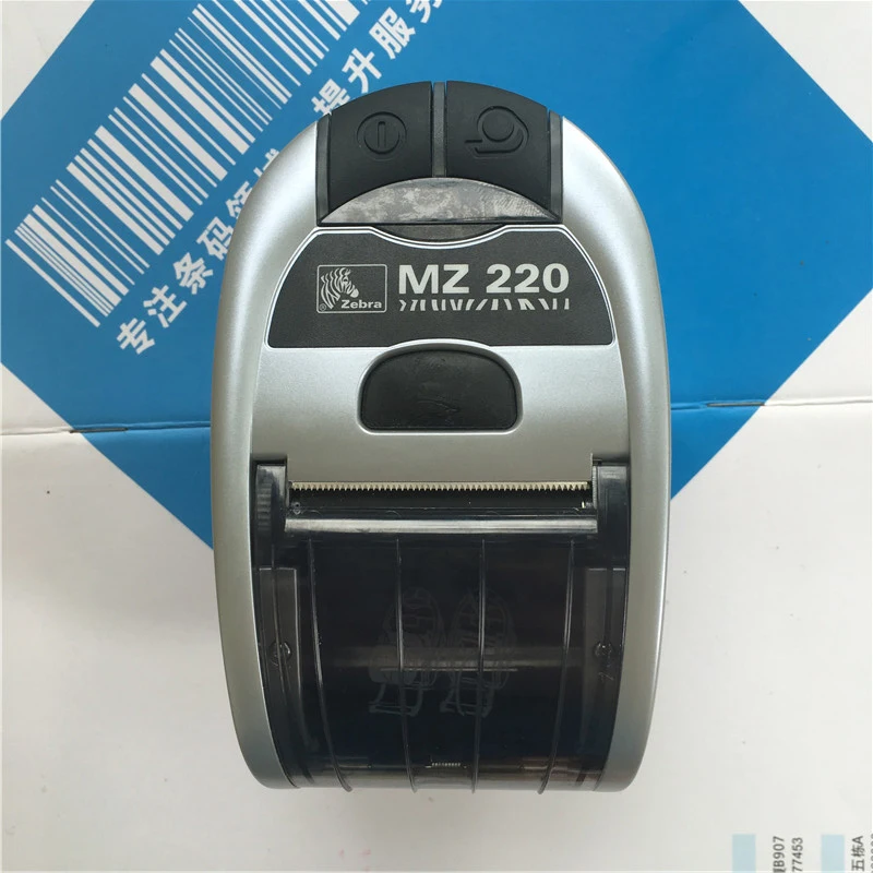 Специальная цена! Полный для Zebra MZ 220 мобильный термопринтер Bluetooth версия