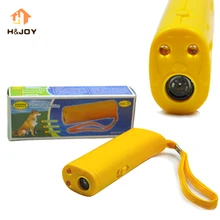 Dog Repeller 3 in 1 Anti Barking Stop Bark Dog Training Repeller Control Multi-functional LED Ultrasonic Pet Dog Training Device