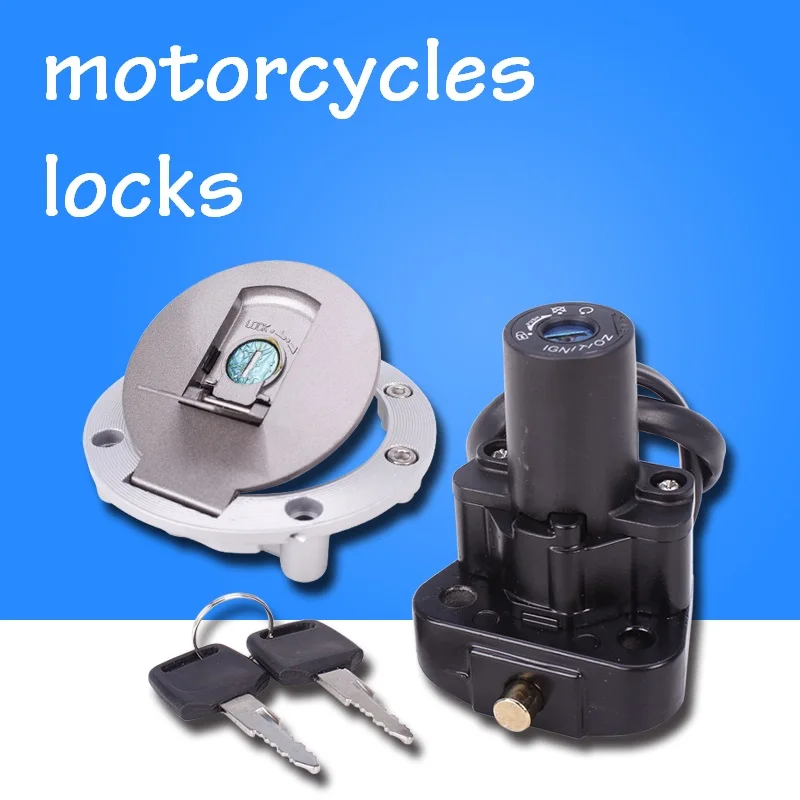 

Motorcycle Ignition Fuel Gas Tank Cap Cover Lock For Yamaha XJR400 FZ400 XJR1200 XJR1300 YZF1000 YZF600 XJR 400 1300 1200