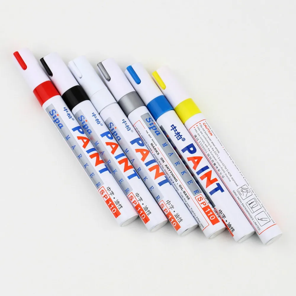 1pcs Universal Rubber Paint Marker Pen Permanent Car Motorcycle Tyre Tread | Канцтовары для офиса и дома
