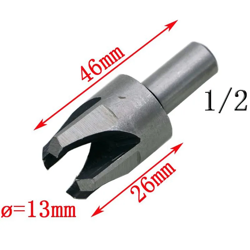 8 шт. конический Конус 6 мм/10 мм/13 мм/16 мм деревообрабатывающий коготь пробковые сверлильные инструменты и деревянная вилка машинка для