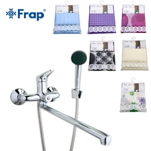 Frap New Arrival Bath Faucet with font b Shower b font font b Curtains b font