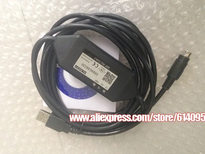 1 шт. USBACAB230 USB порт для Delta DVP PLC Кабель для программирования/ПЛК Коммуникационный кабель для скачивания данных для Delta