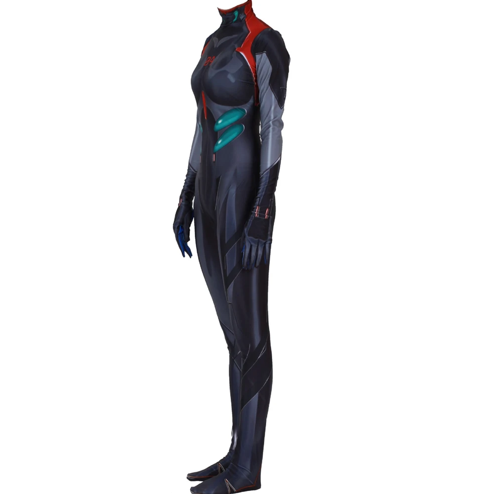 Аниме EVA Plugsuit Косплей Костюм Ayanami King Zentai боди костюм комбинезоны| |