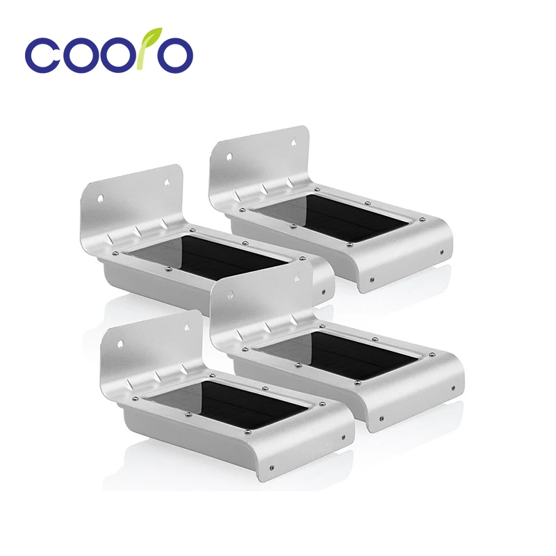 Movido a Energia Sensor de Movimento Sensor de Luz Conduzida da Parede Luz segundo Generation16led sem Fio ao ar Pacote Novidades Soalr Livre Solar Pir Luz Lâmpada 4 Led