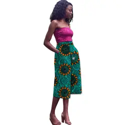 Для женщин Африканский принт Широкие Брюки Модные Дашики Дизайн Подрезанные штаны дамы свободные Анкара Брюки для девочек настроить