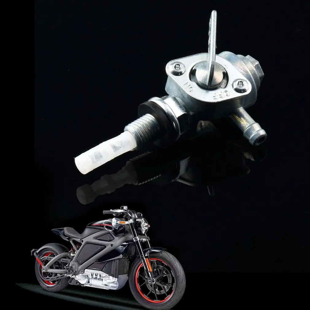 

Motorcycle Scooter SUV Inline Petrol Fuel Tap On-Off Switch Valve Replacement Switch for 90cc 110cc 120cc 125cc 140cc