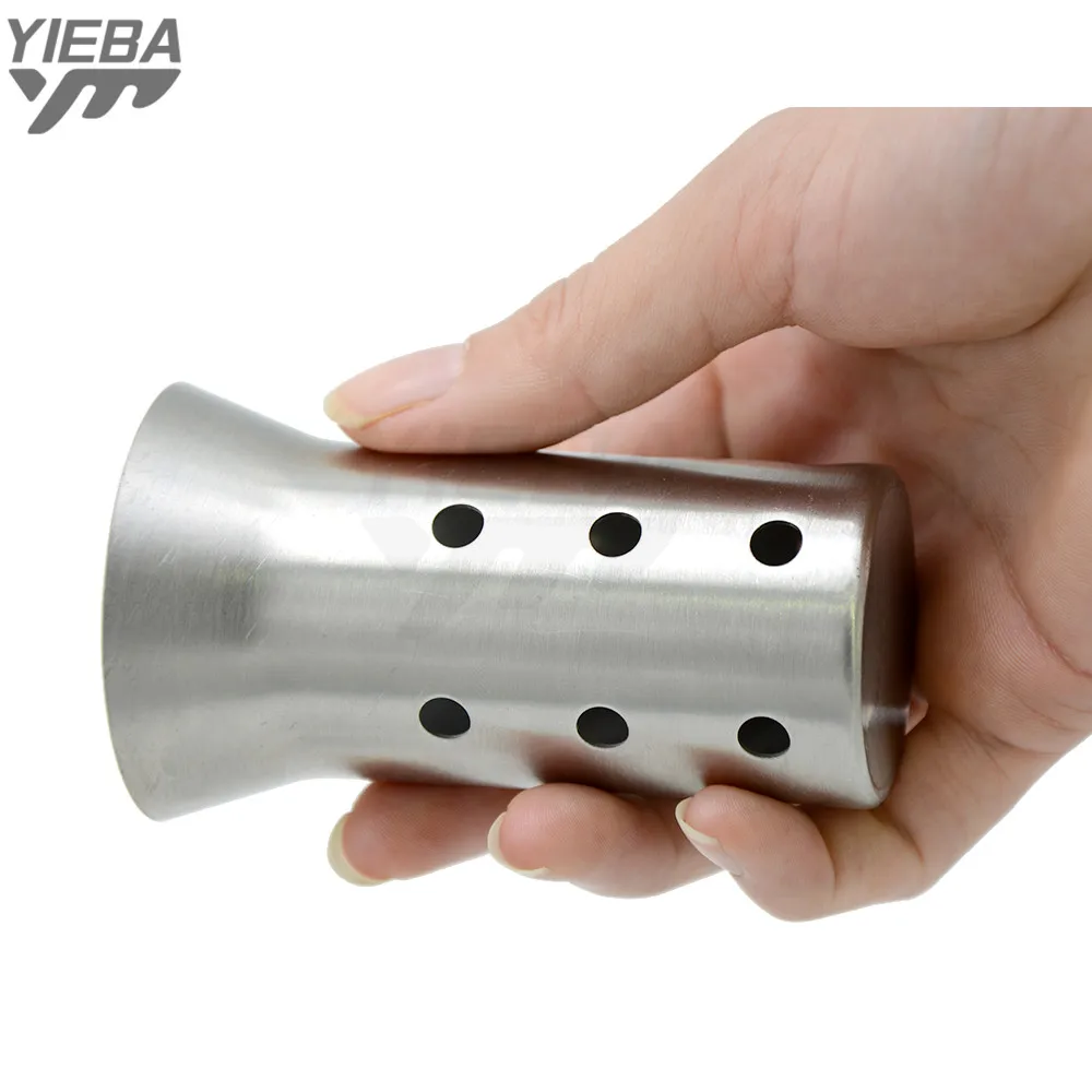 50MM 48MM Motorcycle exhaust pipe muffler assembly FOR YAMAHA TMAX500/530 XT660/X/R/Z YZF R15 R3 R25 YBR 125 MT-03 FAZER600 FZ8