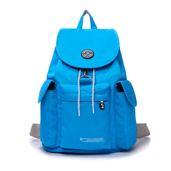 

2017 Summer New Softback Preppy Style Waterproof Nylon Backpack Female Travel Bag Women Backpack school bags for teenage girls
