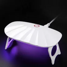 6 Вт USB СВЕТОДИОДНЫЙ светильник ABS Сушилка для ногтей Ультра быстрый и тихий обычный гель портативный мини размер установка времени низкая мощность