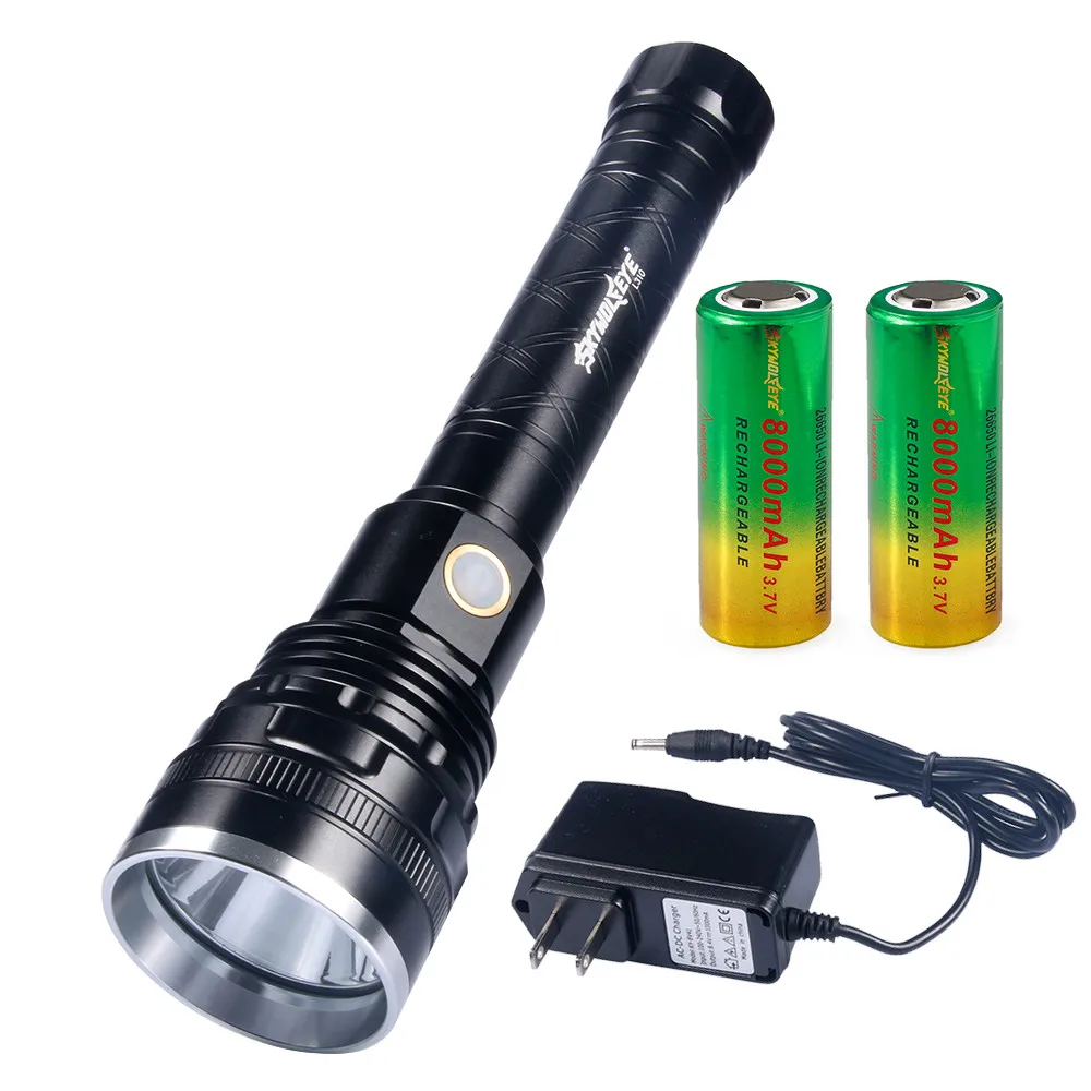 

Stepless Adjusted XH-P50 30W Aluminum Flashlight + 26650 Battery For Night Cycling Accessaries Bicycle Headlight Bike Torch D*e
