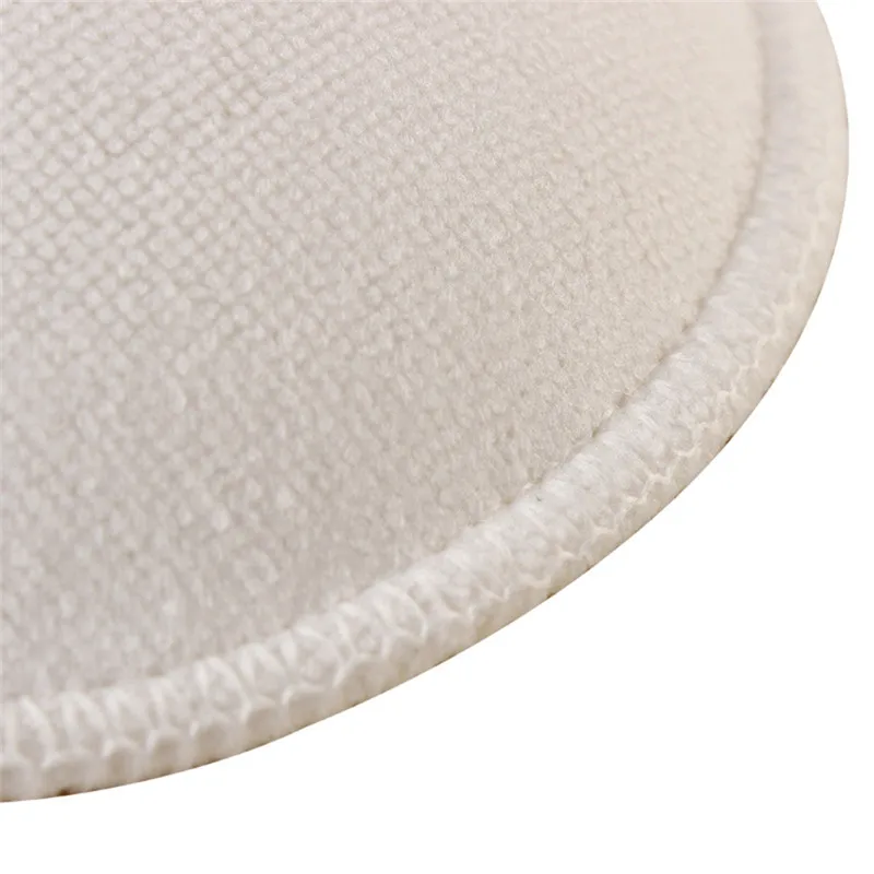 8Pcs/lot White Soft Absorbent Cotton Washable Reusable Breastfeeding Breast Nursing Pads Wholesale 5