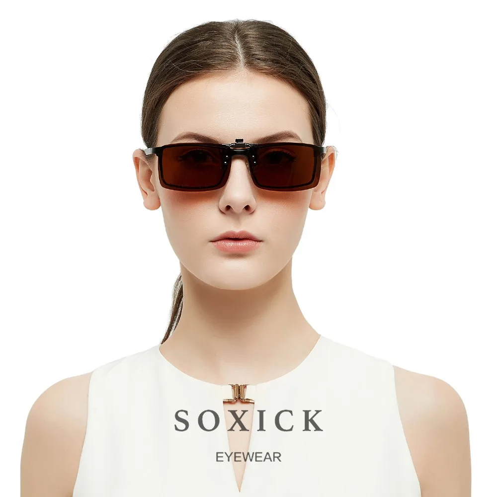 Soxick Women Sunglasses Anti-Blue Fashion Unisex Men UV400 Polarized Glasses Anti-Glare Eyeglasses Clip Brand Design Lightweight Soxick Women Sunglasses Anti-Blue Fashion Unisex Men UV400 Polarized Glasses Anti-Glare Eyeglasses Clip Brand Design Lightweight