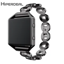 HIPERDEAL новая сменная цепочка из нержавеющей стали с металлической рамкой для Fitbit Blaze 18Jan08 Прямая поставка F