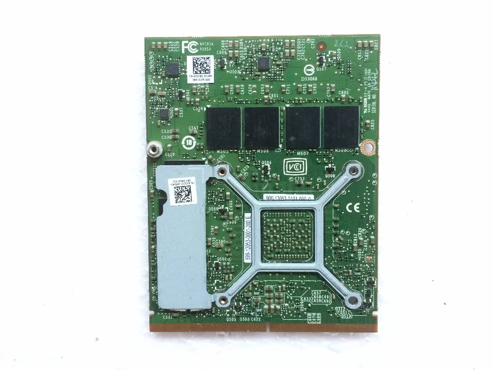 GTX 780m 4GB GDDR5 VGA Card N14E GTX A2 FJHX2 0FJHX2 for Alienware 15 R1 17