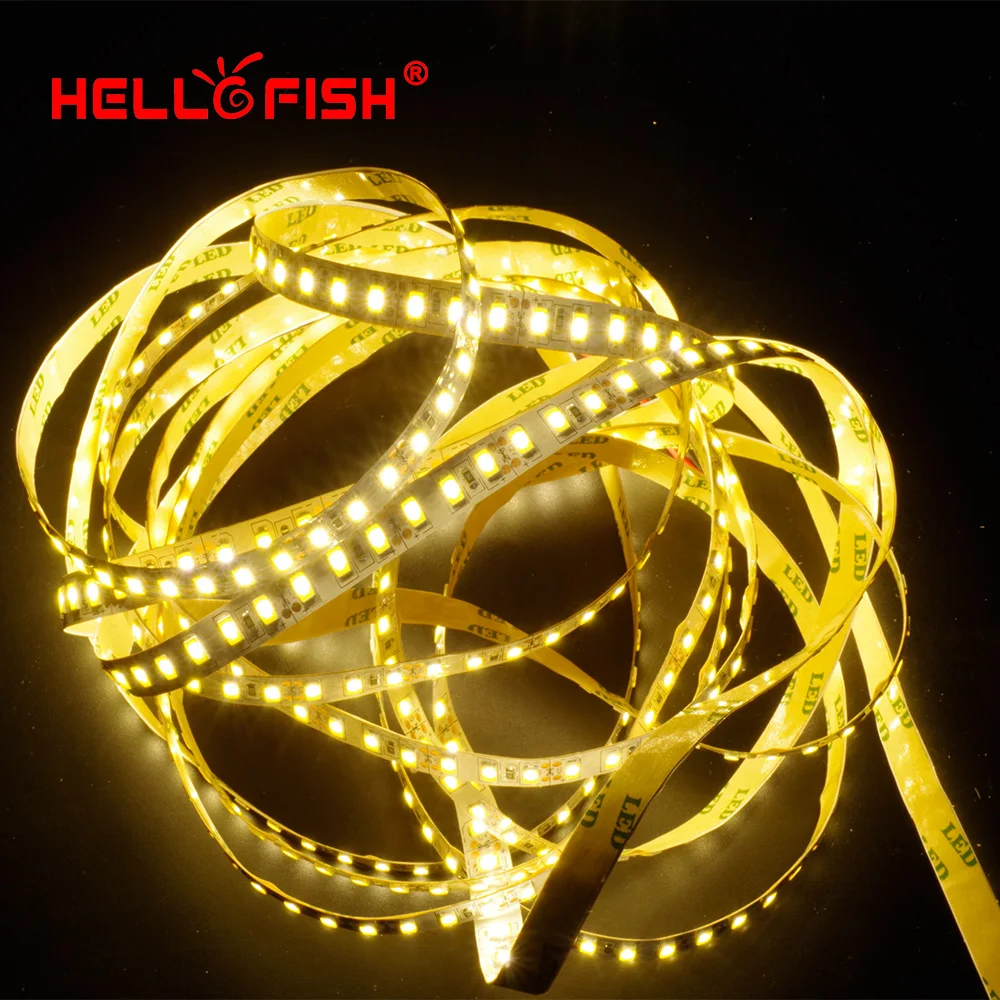 

Hello Fish 5m 600 SMD 5630 LED Strip 12V Flexible LED lighting light 120 led/m LED Tape Light White/Warm White