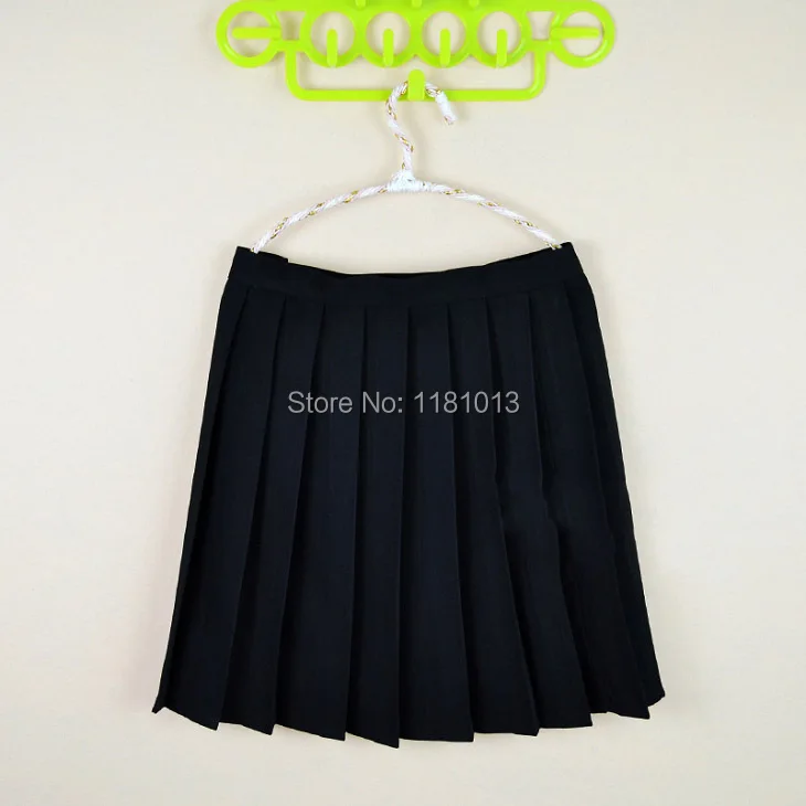 Разноцветные плиссированные юбки в японском стиле с высокой талией JK, плотная плиссированная юбка для студенток, Милая юбка для костюмированной школьной формы XS-4XL