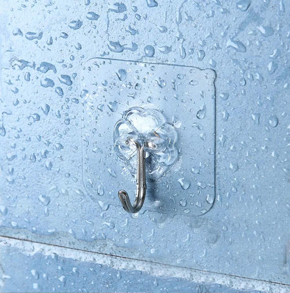 Cup Tile Seamless Robe Hook Suction Cup Sucker Wall Hooks Hanger For