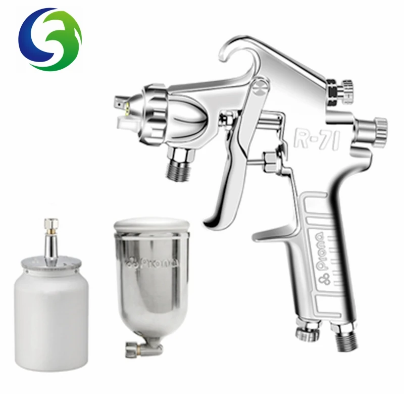 

Universal Automobile Paint Spray Gun Professional Car Painting Power Tools Mini Air Spay Guns with Cup Accessories Cans Nozzle