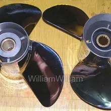 Пропеллер для Yamaha Tohatsu 2 Сток 4 тактный 75-85-115HP хорошего качества из нержавеющей стали 17 дюймов 13*17-K