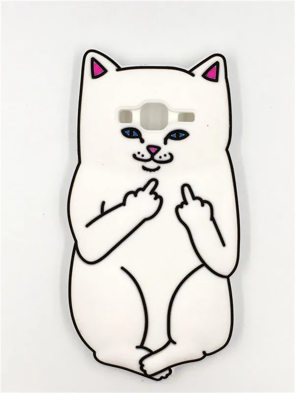 

For Galaxy 2016 J7 J710 J710F Cute 3D Cartoon Pocket Cat Soft Silicon phone Cover Case For Samsung Galaxy 2016 J7 J710 J710F