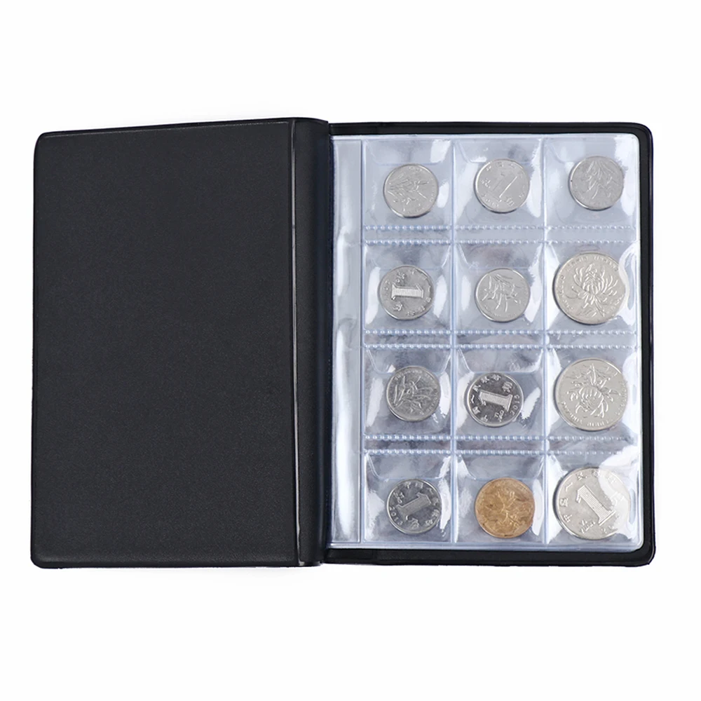 

HOT 10 Pages 120 Pockets album for Coins Collection Book Home Decoration PVC Coin Album Holders Collection Book