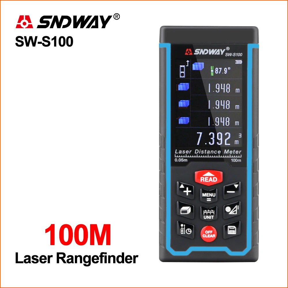 SNDWAY Laser Rangefinder Hunting Digital Mini Handheld Portable Range Finder USB Recharge Colorful Screen Laser Distance Meter SNDWAY Laser Rangefinder Hunting Digital Mini Handheld Portable Range Finder USB Recharge Colorful Screen Laser Distance Meter