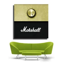 Envío libre amplificador Marshall volumen música impresión abstracta de oro y Negro arte de la pared impresión del cuadro en la lona