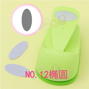 

2 inch oval punch Crafts Scrapbooking Tool Paper Punch For Photo Gallery DIY Gift Card Punches Embossing device Stamping