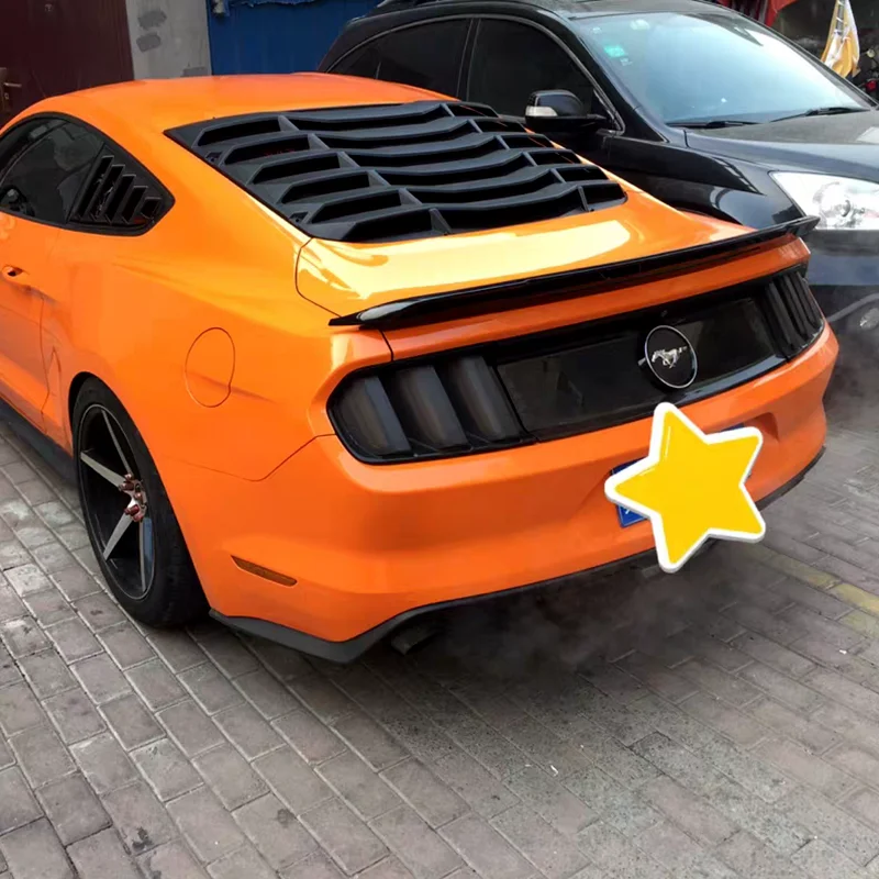 Для Ford Mustang спойлер высокая твердость и качество ABS Материал задний багажник крыло спойлер для Ford Mustang спойлер