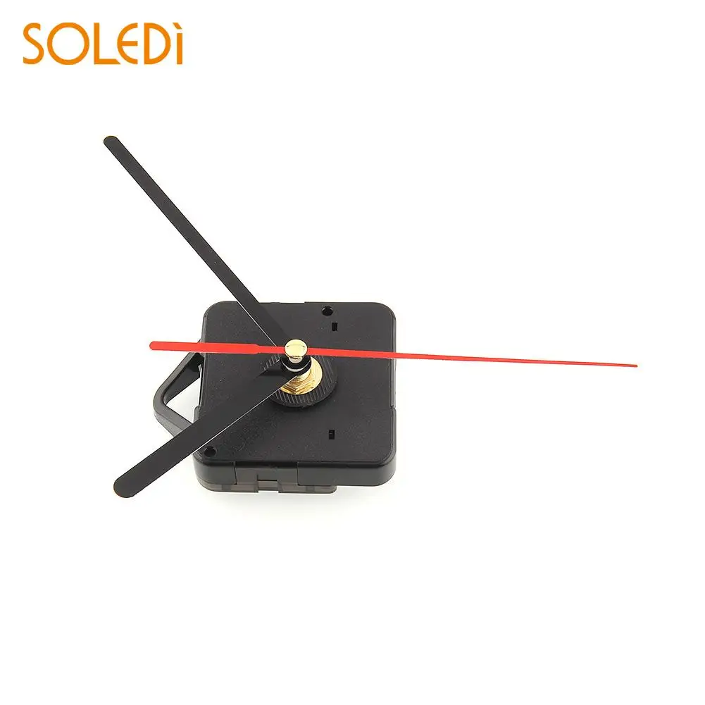 

Wall Clock Tools Clock Movement with Black and Red Hands Quartz Practical DIY DIY Clock