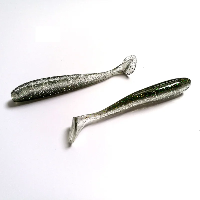 

Youtai New vivid Worm Fishing Lures 6pcs /lot 80mm 3.3g Wobblers Carp Fishing Soft Lures Silicone Artificial Baits