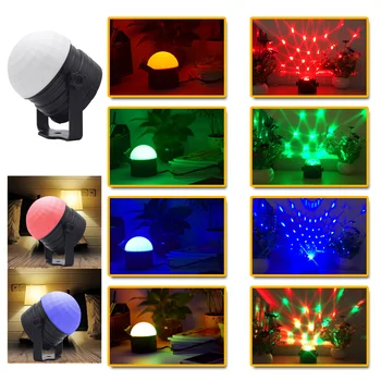 

LED holiday/Festive atmosphere lights for Christmas Home room decoration Xmas multicolor Magic Ball Led Stage Disco Laser Light
