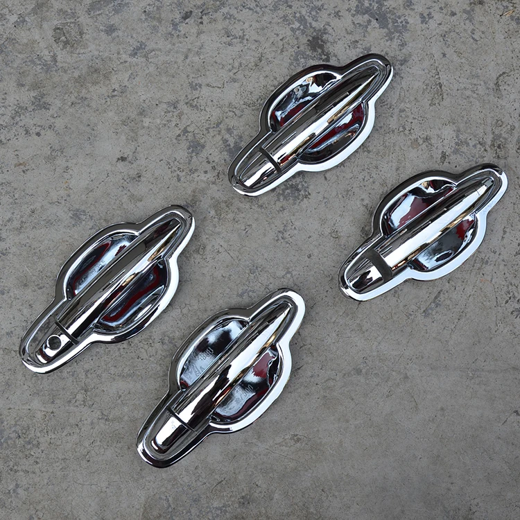 ABS-plating-Door-Handle-Bowl-Door-handle-Protective-covering-Cover-Trim-for-2014-2016-Zotye-T600
