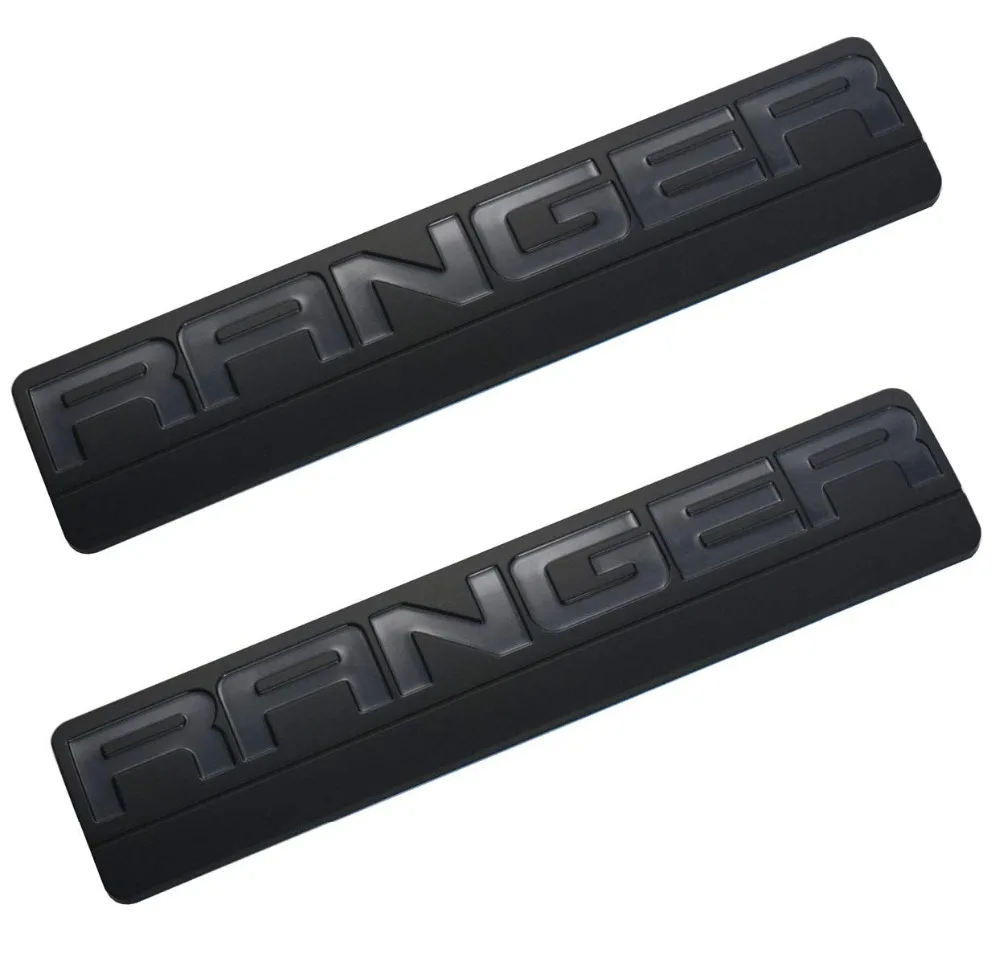 2 шт RANGER эмблемы 3D эмблема на крыло наклейка Замена для Ford F150 F250 2006-2011 (черный) |