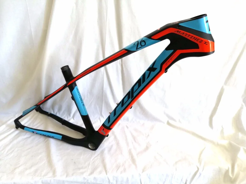 26er carbon mountain bike frame,cheap 26er mountain frame 15.5' and headset