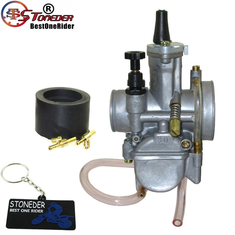 

STONEDER PWK 30MM Carburetor For Honda Yamaha KTM Suzuki BMW BSA OKO RTL250 CR 85 R 125 NSR50 KX 80 100 RM65 DT100 175 250 YT YZ