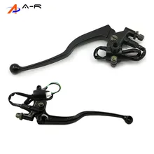 Рычаг Ручка для мотоцикла для Yamaha 125cc YBR 125 YB125 5VL передний тормозной рычаг с рычагом сцепления тормозной Стоп-светильник