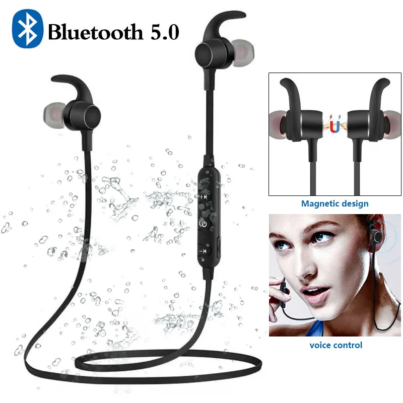 New Smart Wireless Bluetooth Headphones APP Bluetooth 5.0 Stereo Sport