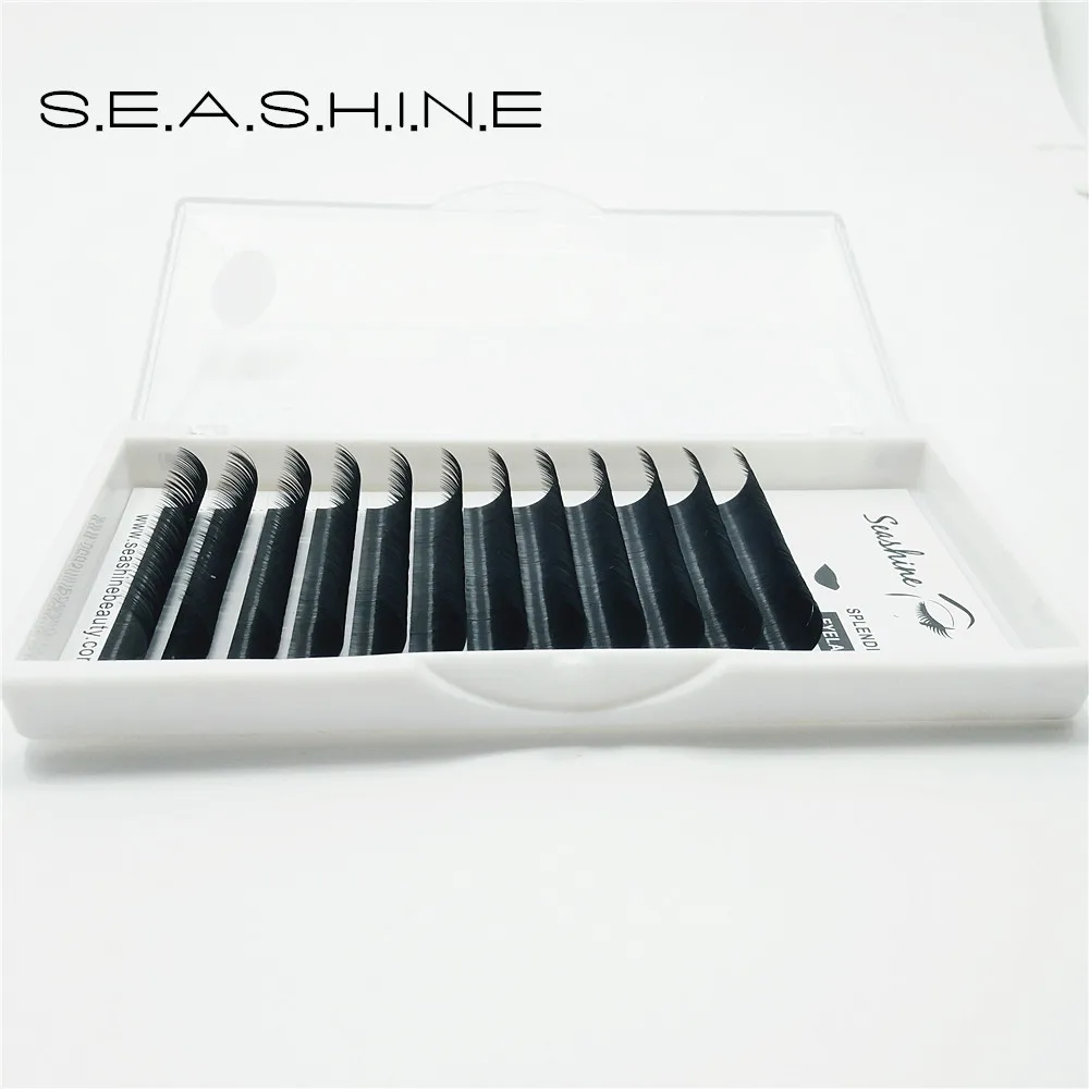 Ресницы Накладные Seashine норковые индивидуальные 15 мм 0 03 25 C/D/L|individual eyelashes|mink individual