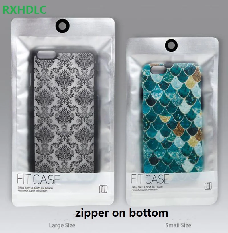 Plastic Ziplock Bag For Mobile Phone Case Packaging Zip Lock Poly Bag