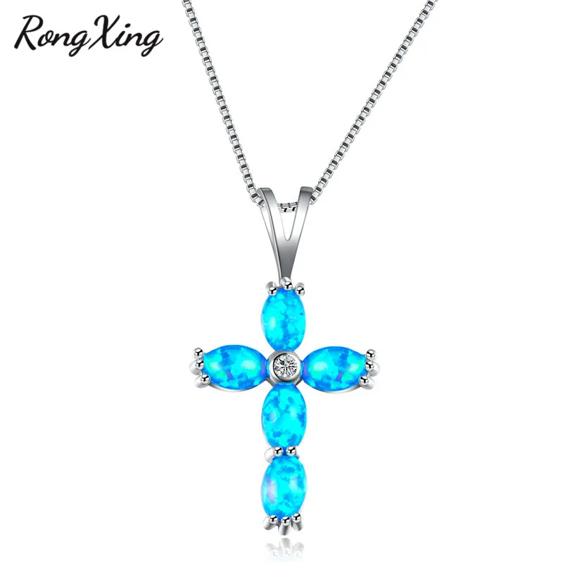 Fashion Femme argent 925 tortue bleu opale de feu Charme Collier Pendentif Chaîne Nouveau