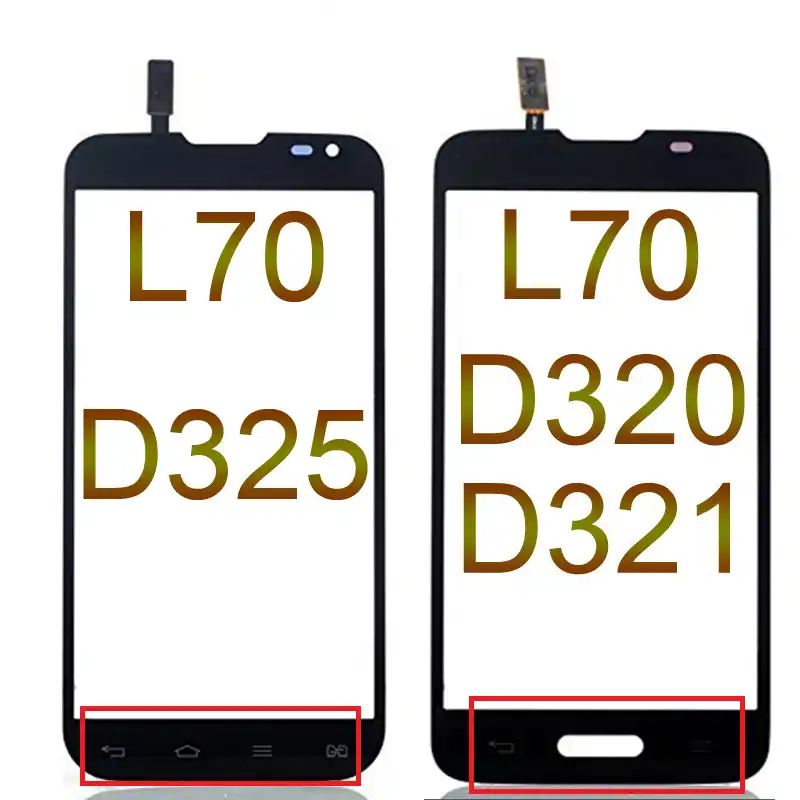 Сенсорный экран передней панели для LG L70 D320 D321 D320N Dual D325 сенсорный ЖК дисплей