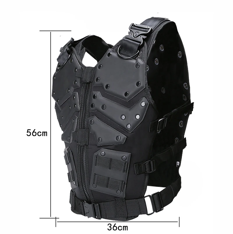 Molle тактический охотничий боевой G.I.J Body Vest Body Protector Черный