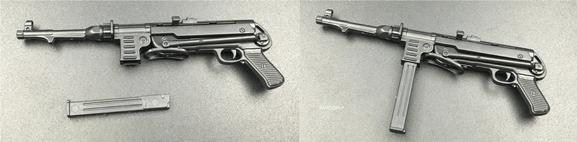 1:6 пистолет третьего поколения модель MP5 MP40 UZI 4D модель головоломка DIY статическая военная модель пластик собранная модель оружия игрушки