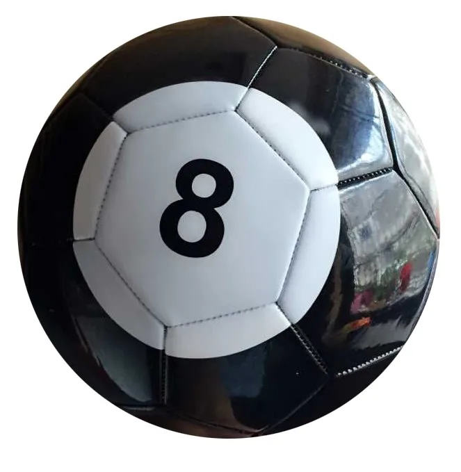 5# Gaint Snook футбол Snookball бильярд снукер футбол 8 дюймов Игра огромный мяч бассейн включает воздушный насос футбольная игрушка Poolball - Цвет: No8