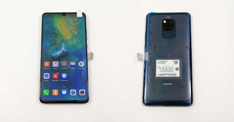 Стоковая глобальная прошивка опционально huawei mate 20X20X4G LTE мобильный телефон 8 Гб ram 256 ГБ rom 40.0MP NFC IP53 Kirin 980 7," 2 K