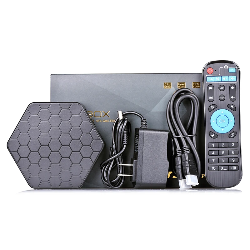 T95z плюс Мини Android 6,0 ТВ Box Amlogic S912 Восьмиядерный Процессор 2,4 г/5 г Wi-Fi Media Player Bluetooth HD 4k Декодер каналов кабельного телевидения